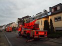 Dachstuhlbrand Koeln Bocklemuend Untere Dorfstr P184